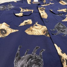 画像5: VARIOUS PUG POSTURE PRINTED S/S SHIRT / Mens L (5)