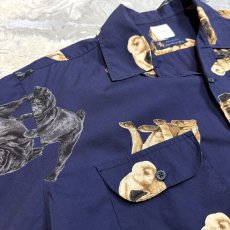 画像3: VARIOUS PUG POSTURE PRINTED S/S SHIRT / Mens L (3)