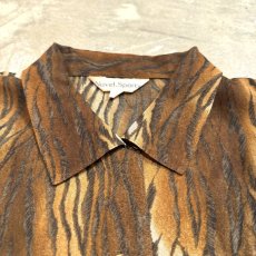 画像10: TIGER PATTERN GRADATION COLOR S/S SHIRT / Mens M (10)