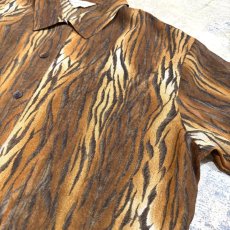 画像4: TIGER PATTERN GRADATION COLOR S/S SHIRT / Mens M (4)