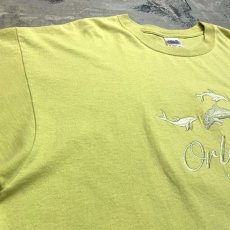 画像3: "ORLANDO" DOLPHIN EMBROIDERY S/S TEE / Mens XL (3)