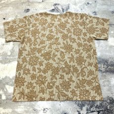 画像2: ALL OVER FLORAL PATTERN S/S TEE / Mens S (2)