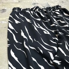 画像9: ALL OVER PATTERN BICOLOR TAPERED PANTS / ~W36 (9)