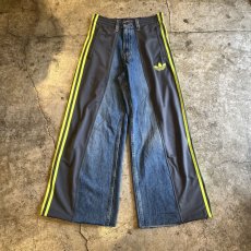 画像1: 【Wiz&Witch】"UNITED" SPORTY DENIM PANTS / OS (1)