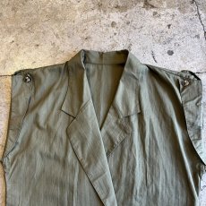 画像7: KHAKI COLOR DOUBLE DESIGN N/S TOPS / Ladies M  (7)