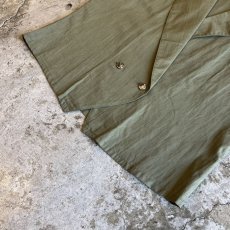 画像4: KHAKI COLOR DOUBLE DESIGN N/S TOPS / Ladies M  (4)