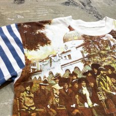 画像3: 90's BOTH CARRIAGE HAND PAINTED S/S TEE / Mens L (3)