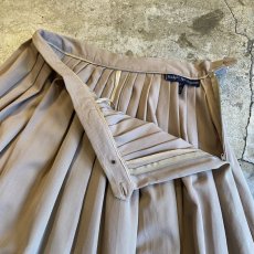 画像7: 【RALPH LAUREN】BEIGE COLOR FLARE LONG SKIRT / W25 / MADE IN USA (7)