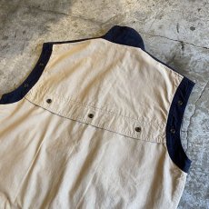 画像10: SNAP BUTTON DESIGN STAND COLLAR VEST / Ladies S(M) (10)