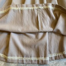 画像8: 【RALPH LAUREN】BEIGE COLOR FLARE LONG SKIRT / W25 / MADE IN USA (8)