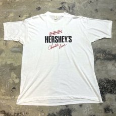 画像1: 80's "HERSHEY'S" FRONT PRINTED S/S TEE / Mens XL / MADE IN USA (1)