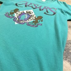 画像6: 90's "CAESARS" PRINTED CASINO S/S TEE / Mens L / MADE IN USA (6)