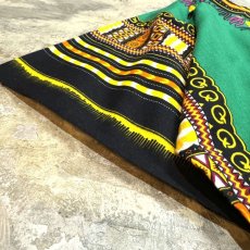 画像7: AFRICAN PATTERN PULLOVER S/S SHIRT / Mens XL (7)