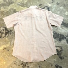 画像2: 70's~80's PRINCE EMBROIDERY STRIPE S/S SHIRT / Mens L (2)