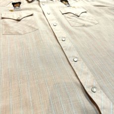 画像5: 70's~80's PRINCE EMBROIDERY STRIPE S/S SHIRT / Mens L (5)