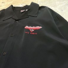 画像4: "HARLEY DAVIDSON CAFE" EMBROIDERY S/S SHIRT / Mens XXL (4)