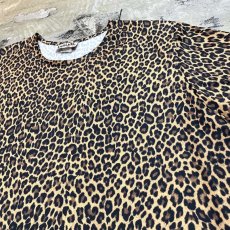 画像4: ALL OVER LEOPARD PATTERN S/S TEE / Mens L / MADE IN USA (4)