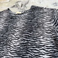 画像4: ALL OVER GRADATION ZEBRA PATTERN S/S TEE / Mens L (4)