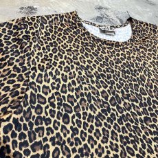 画像3: ALL OVER LEOPARD PATTERN S/S TEE / Mens L / MADE IN USA (3)