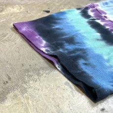 画像7: "ALICE IN WONDERLAND" PRINTED TIE DYE PATTERN S/S TEE / Mens L (7)