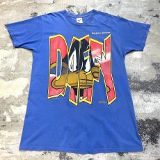 画像1: 90's "DAFFY DUCK" FRONT PRINTED S/S TEE / Mens L / MADE IN USA (1)