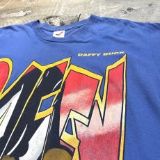 画像4: 90's "DAFFY DUCK" FRONT PRINTED S/S TEE / Mens L / MADE IN USA (4)