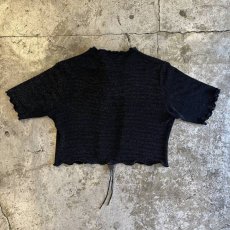 画像2: 【Wiz&Witch】"WEIRD" DRAW CODE CARDIGAN S/S TOPS / OS (2)