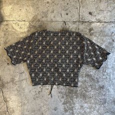 画像2: 【Wiz&Witch】"WEIRD" DRAW CODE CARDIGAN S/S TOPS / OS (2)