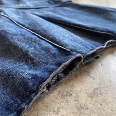 画像11: BACK SLIT DESIGN BLUE DENIM SKIRT / W30 (11)