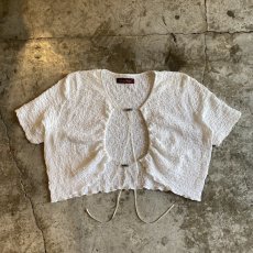 画像1: 【Wiz&Witch】"WEIRD" DRAW CODE CARDIGAN S/S TOPS / OS (1)