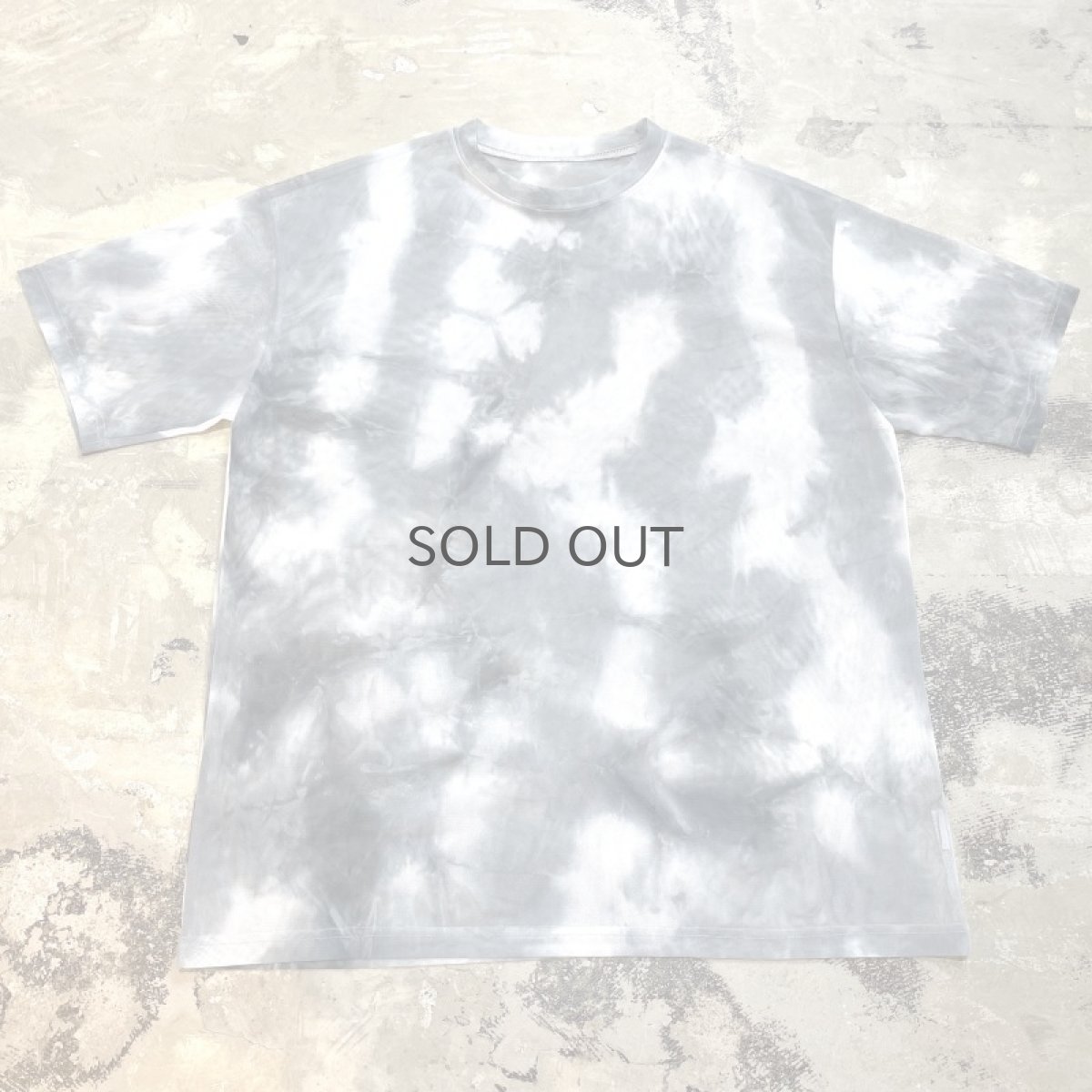 画像1: ALL OVER TIE DYE PATTERN SHEER S/S TEE / Mens XL (1)