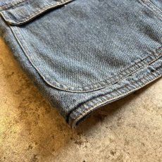 画像3: FIVE POCKET DESIGN DENIM VEST / Ladies M (3)