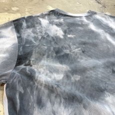 画像9: ALL OVER TIE DYE PATTERN SHEER S/S TEE / Mens XL (9)