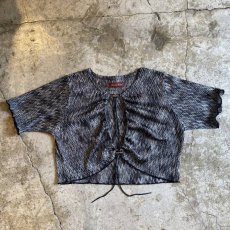 画像1: 【Wiz&Witch】"WEIRD" DRAW CODE CARDIGAN S/S TOPS / OS (1)