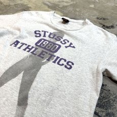 画像4: 【STUSSY】"1980 ATHLETICS” PRINTED S/S TEE / Mens M (4)