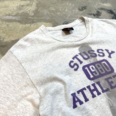 画像3: 【STUSSY】"1980 ATHLETICS” PRINTED S/S TEE / Mens M (3)