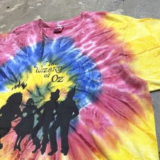 画像4: 90's "THE WIZARD OF OZ" TIE DYE PATTERN S/S TEE / Mens M / MADE IN USA (4)