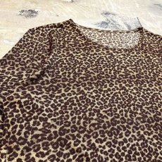 画像3: ALL OVER LEOPARD PATTERN S/S TEE / Mens M (3)