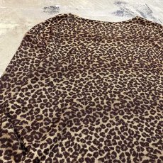 画像9: ALL OVER LEOPARD PATTERN S/S TEE / Mens M (9)