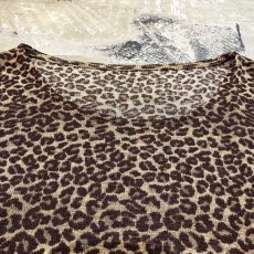 画像10: ALL OVER LEOPARD PATTERN S/S TEE / Mens M (10)