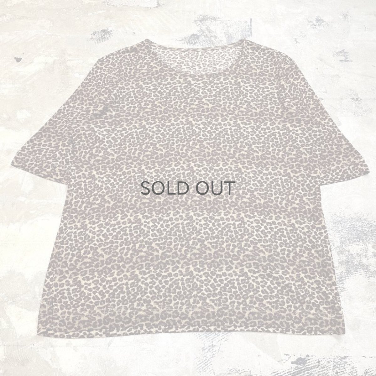 画像1: ALL OVER LEOPARD PATTERN S/S TEE / Mens M (1)