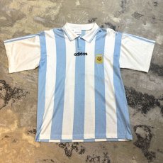 画像1: 90's【adidas】AFA ARGENTINA GAME S/S SHIRT / Mens L (1)