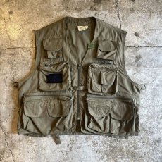 画像1: 【IMPEREX】13 POCKET DESIGN KHAKI COLOR FISHING VEST / Ladies L(3-L) (1)