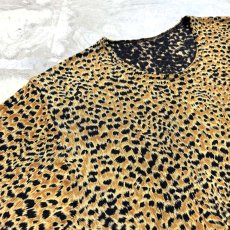 画像3: ALL OVER LEOPARD PATTERN S/S TEE / Mens M~L (3)