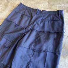 画像10: PATCH WORK DESIGN SLACKS PANTS / W32 (10)