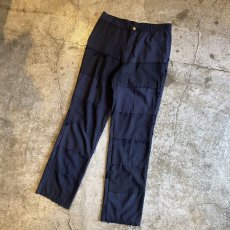 画像4: PATCH WORK DESIGN SLACKS PANTS / W32 (4)