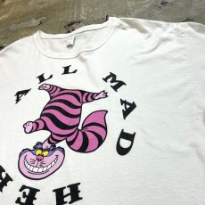 画像4: CHESHIRE CAT FRONT PRINTED S/S TEE / Mens L (4)