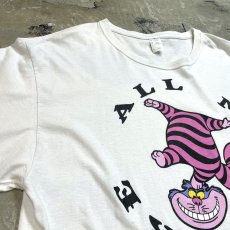 画像3: CHESHIRE CAT FRONT PRINTED S/S TEE / Mens L (3)