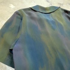 画像9: GRADATION COLOR FRONT LAYERED S/S SHIRT / Mens M (9)