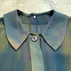 画像11: GRADATION COLOR FRONT LAYERED S/S SHIRT / Mens M (11)